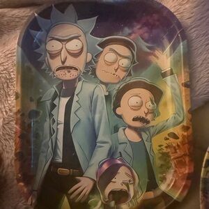 Rick and Morty Art Tray - Multicolor